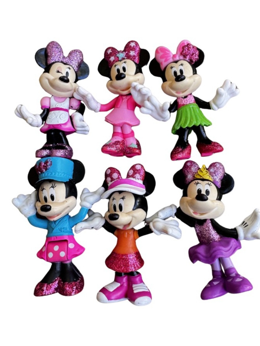 Minnie Mouse Disney Figures Set of 6